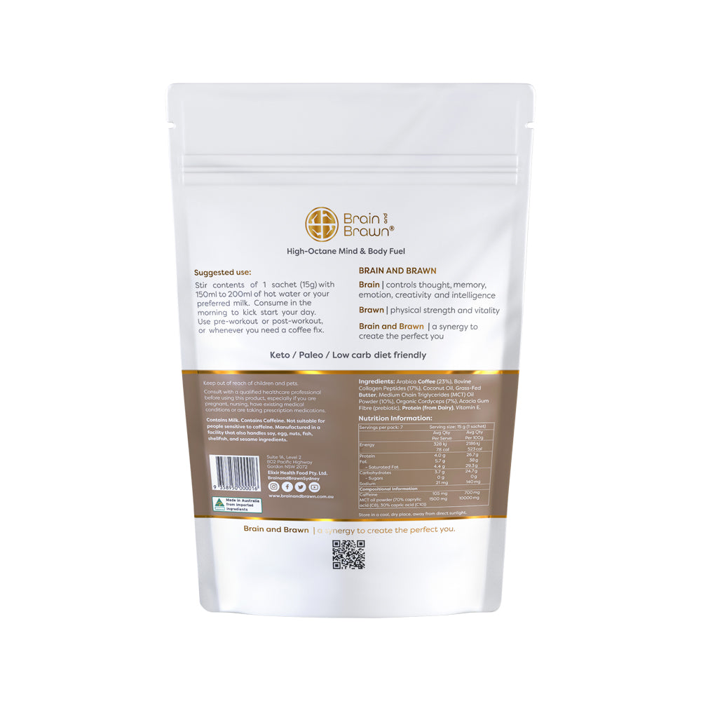 Brain and Brawn Collagen Coffee