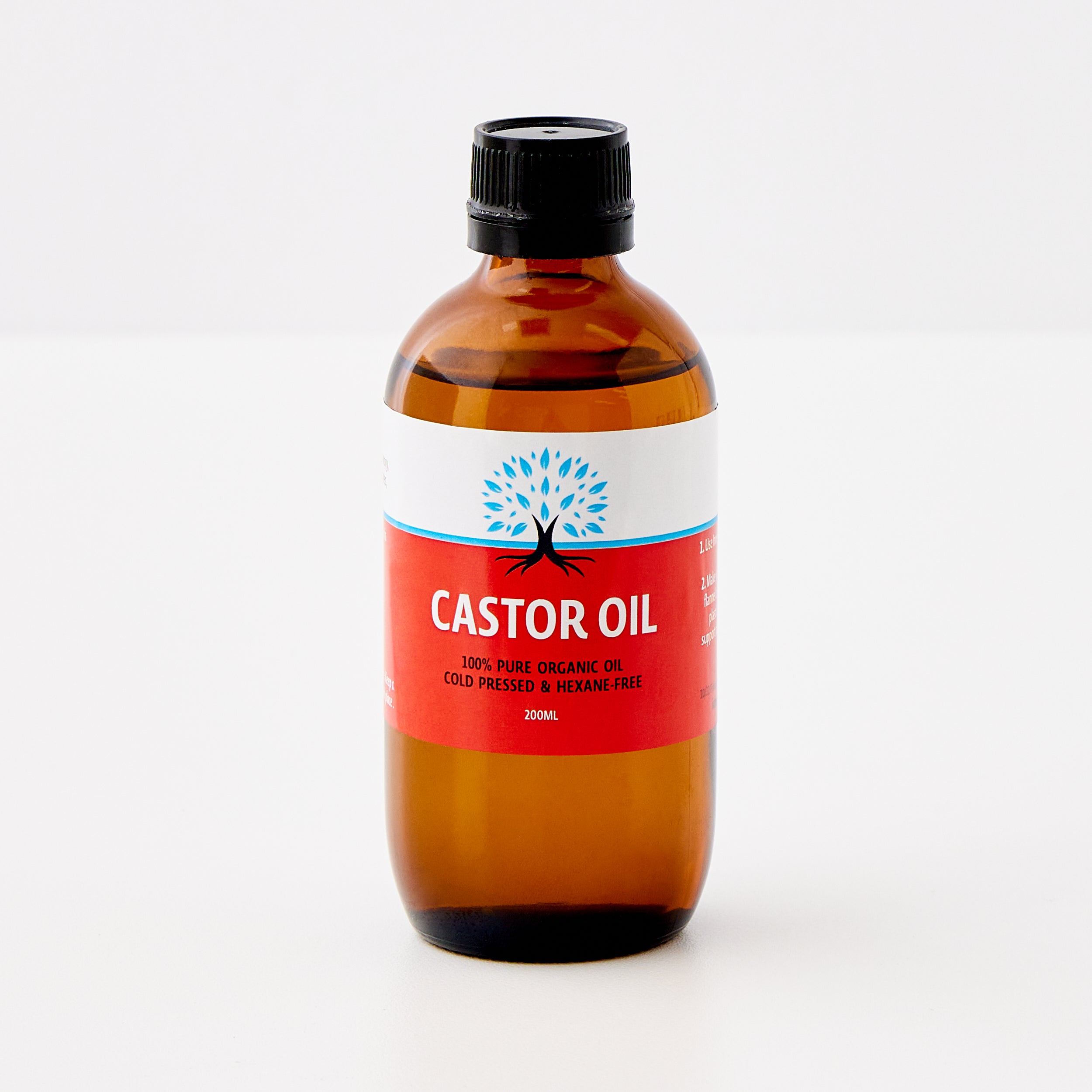 Organic Castor Oil 200ml