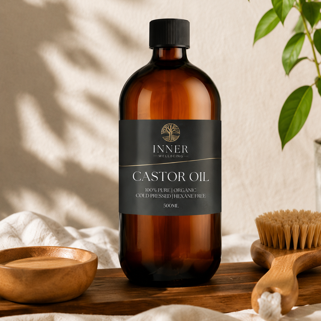Inner Wellbeing Organic Castor Oil
