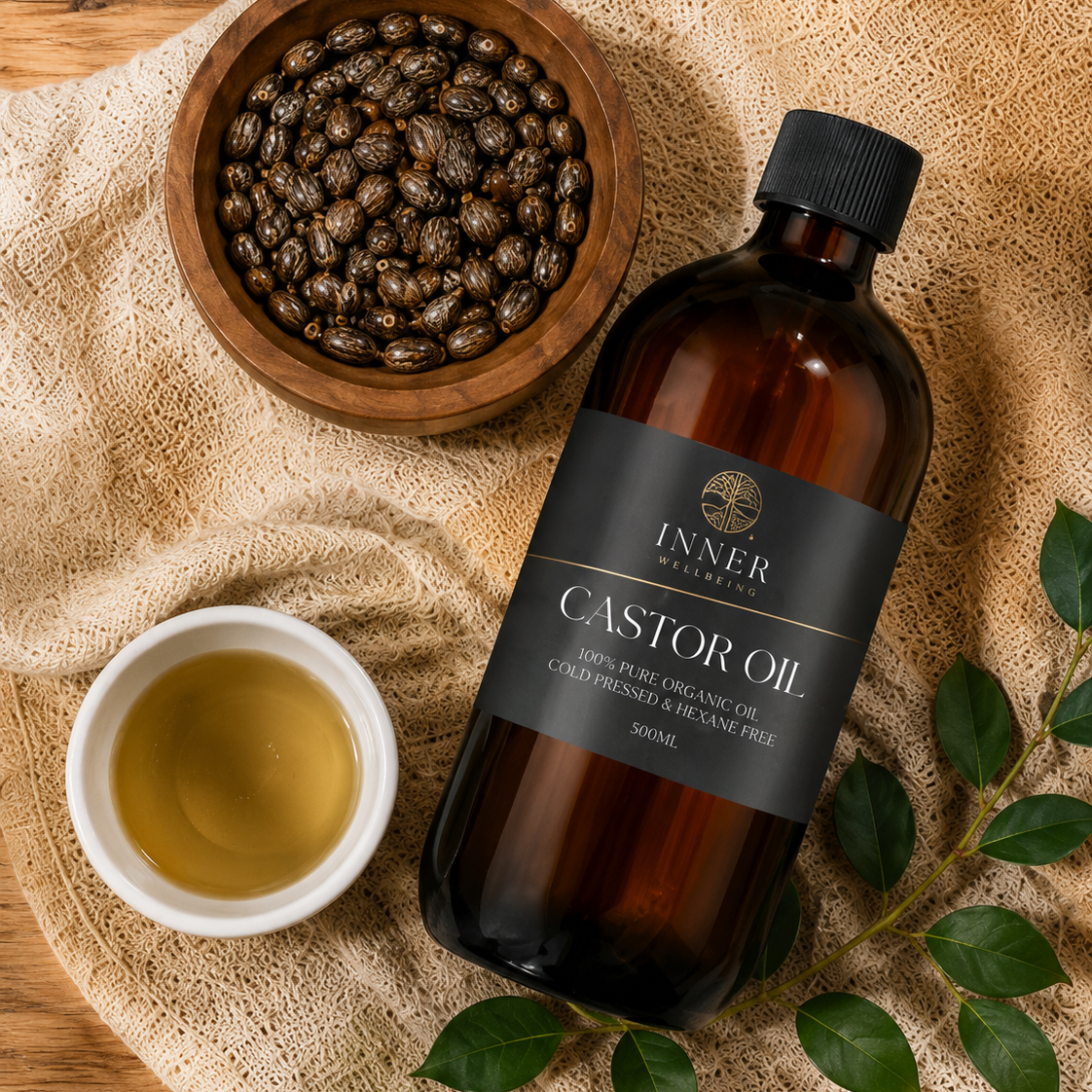 Inner Wellbeing Organic Castor Oil