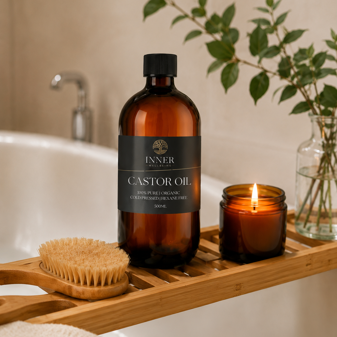 Inner Wellbeing Organic Castor Oil