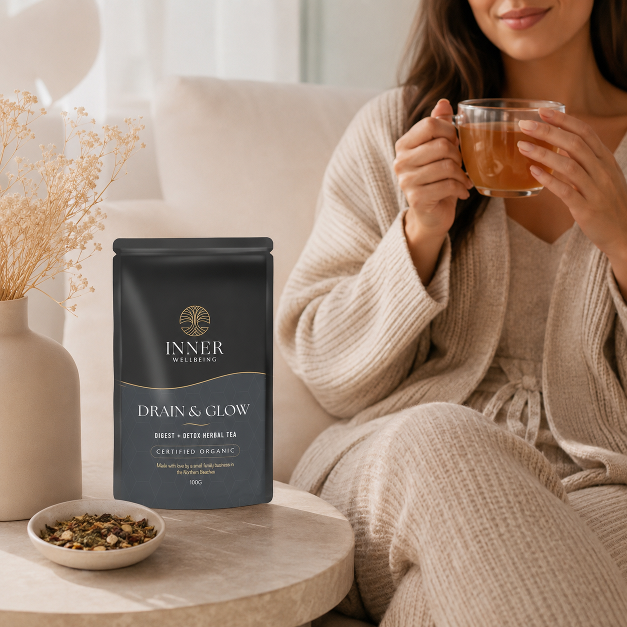 DRAIN & GLOW TEA