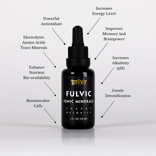 Teelixir Fulvic Acid Minerals (Charge Detoxifying) 30ml