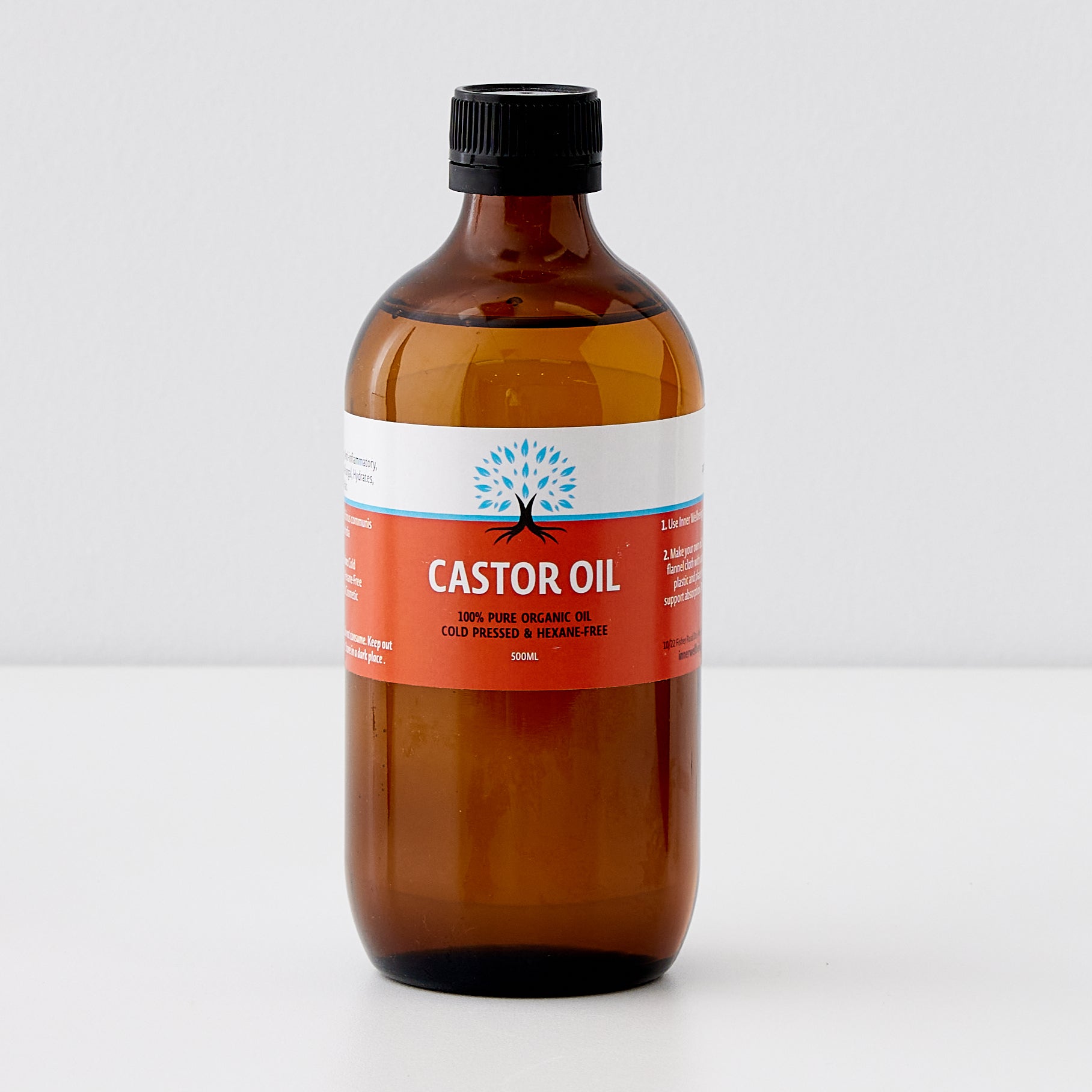 Organic Castor Oil 500ml