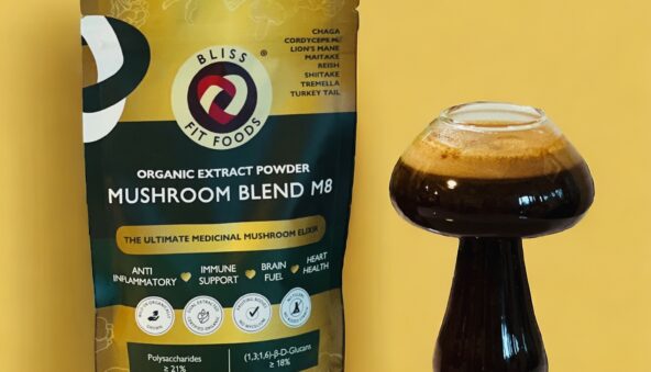 MEDICINAL MUSHROOM BLEND M8 EXTRACT POWDER 60 serves