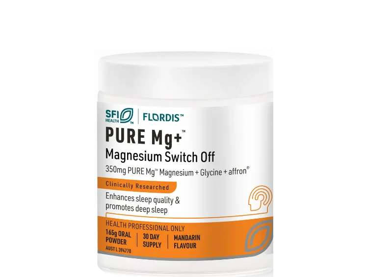 Flordis PURE Mg+™ Magnesium Switch Off 350mg