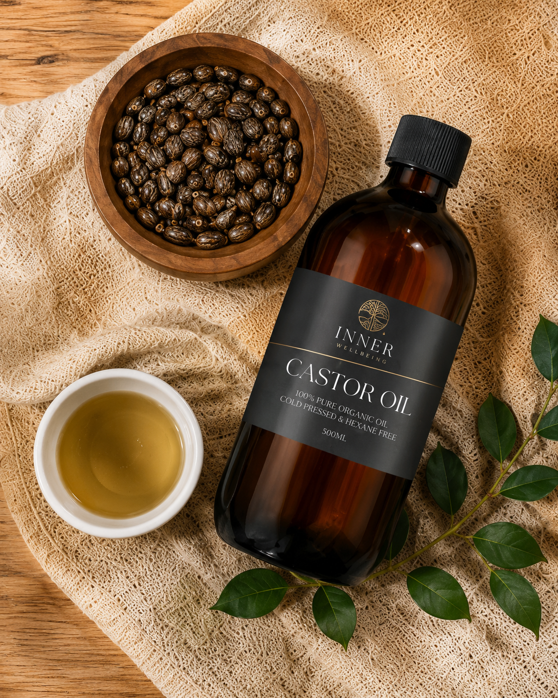 Inner Wellbeing Organic Castor Oil