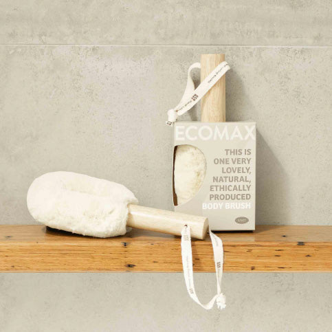 ECOMAX Spa Body Brush Soft White