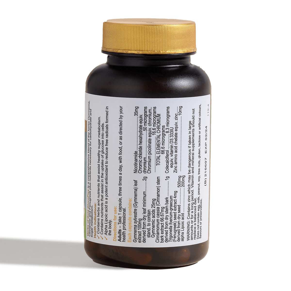 Herbs of Gold GlucoPlex 60c