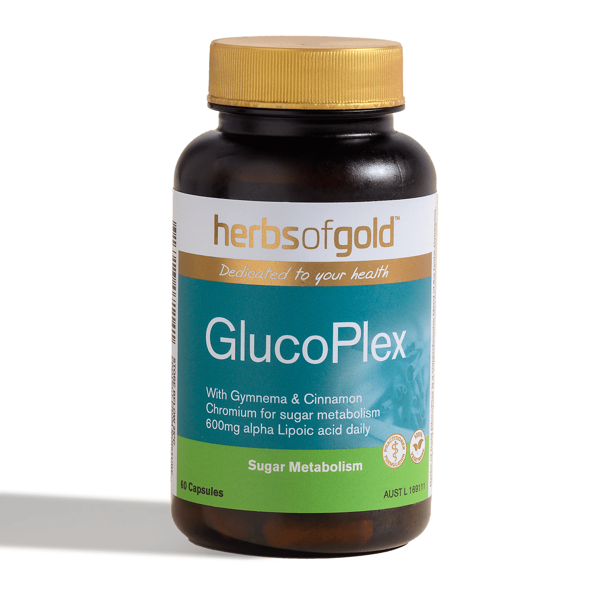 Herbs of Gold GlucoPlex 60c