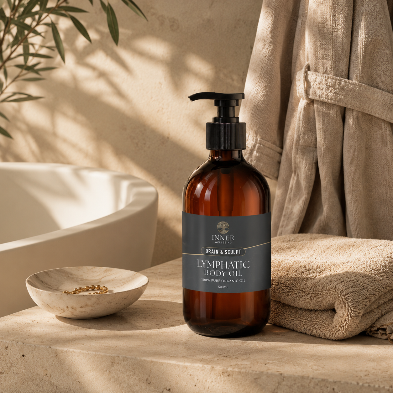 Inner Wellbeing Organic Lymphatic Oil