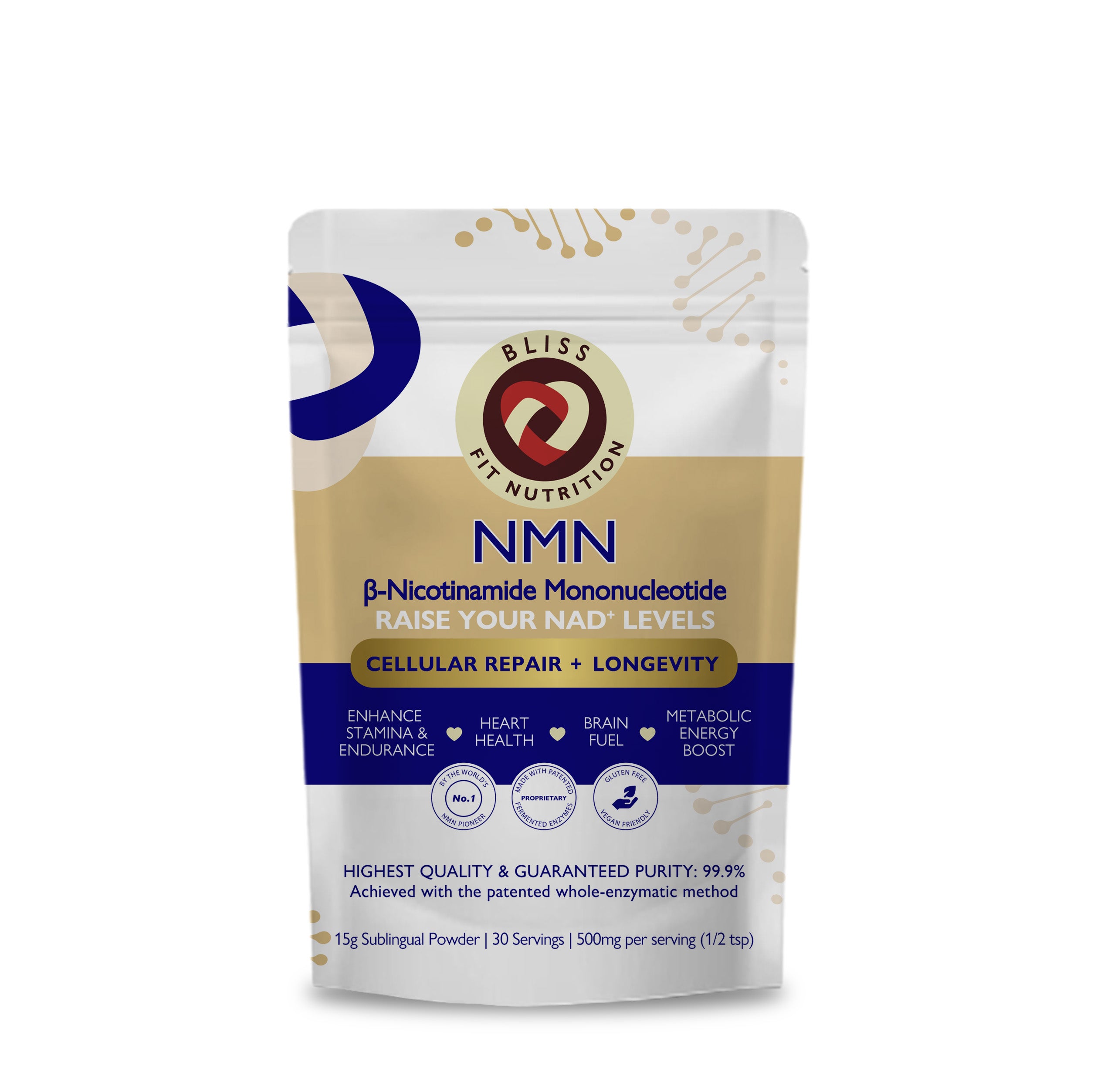 beta-Nicotinamide Mononucleotide (NMN) 15g