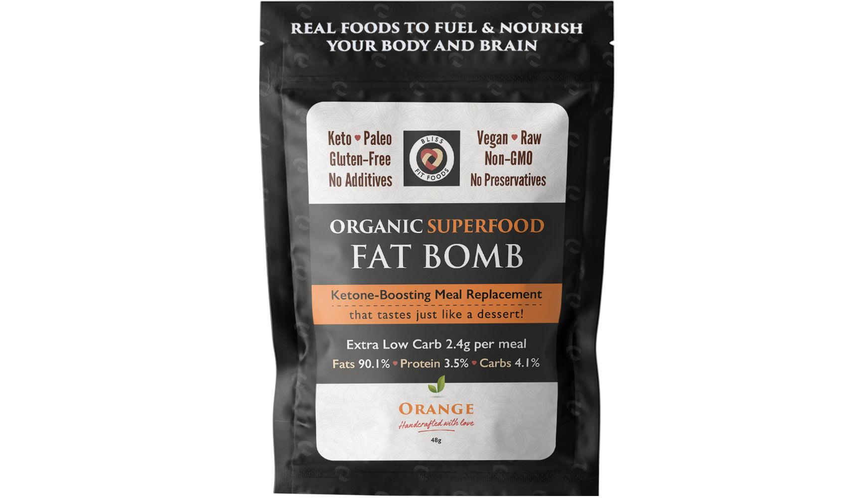 Keto Superfood Fat Bomb – Orange