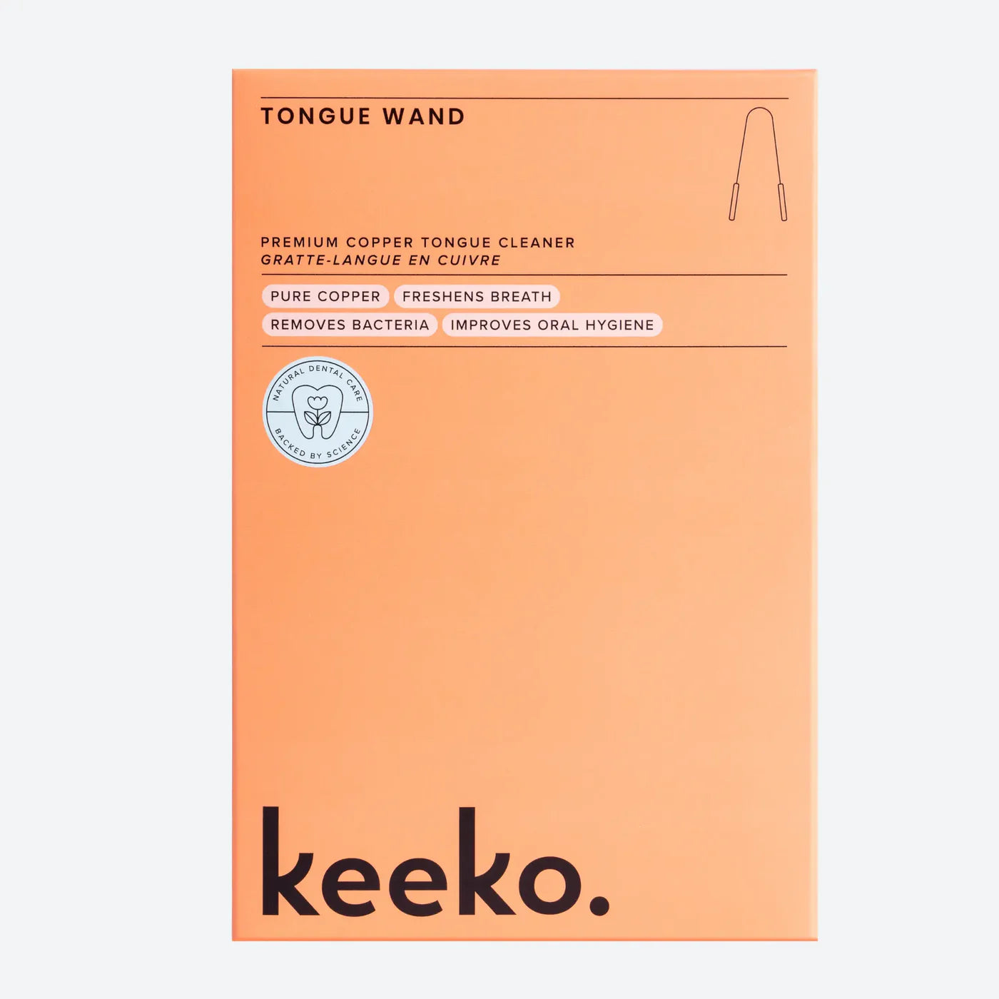 Keeko Premium Copper Tongue Cleaner