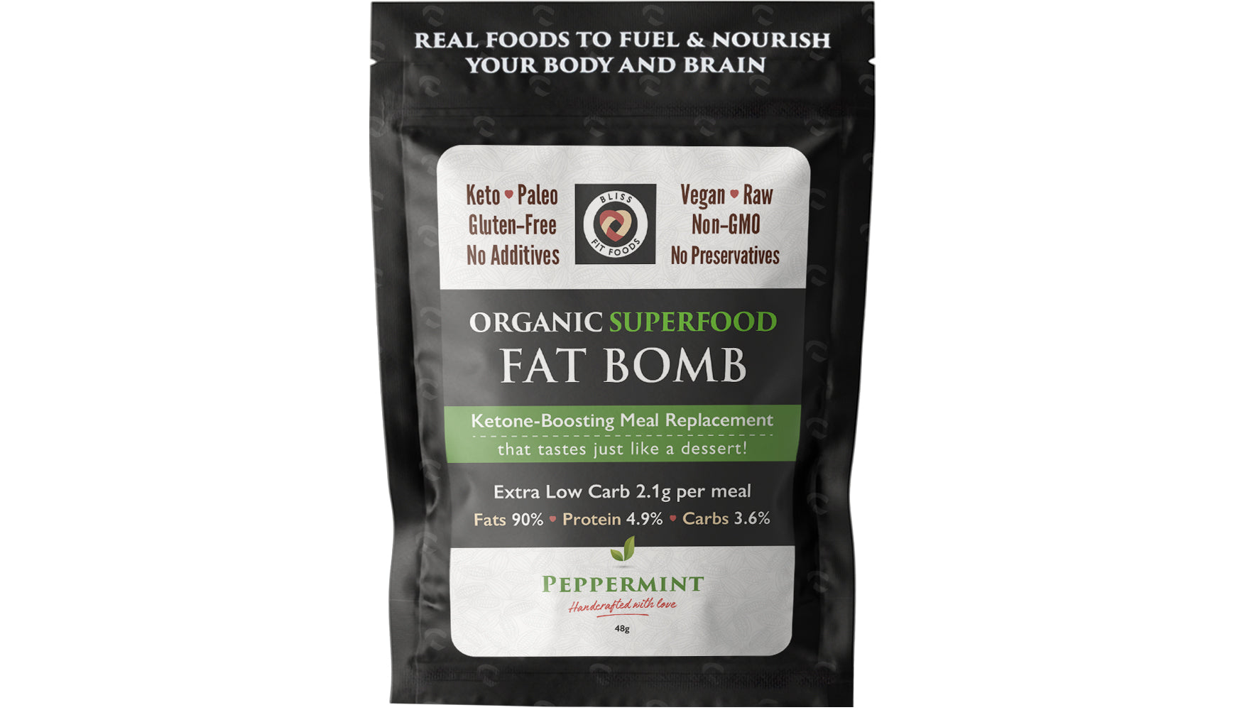 Keto Superfood Fat Bomb – Peppermint