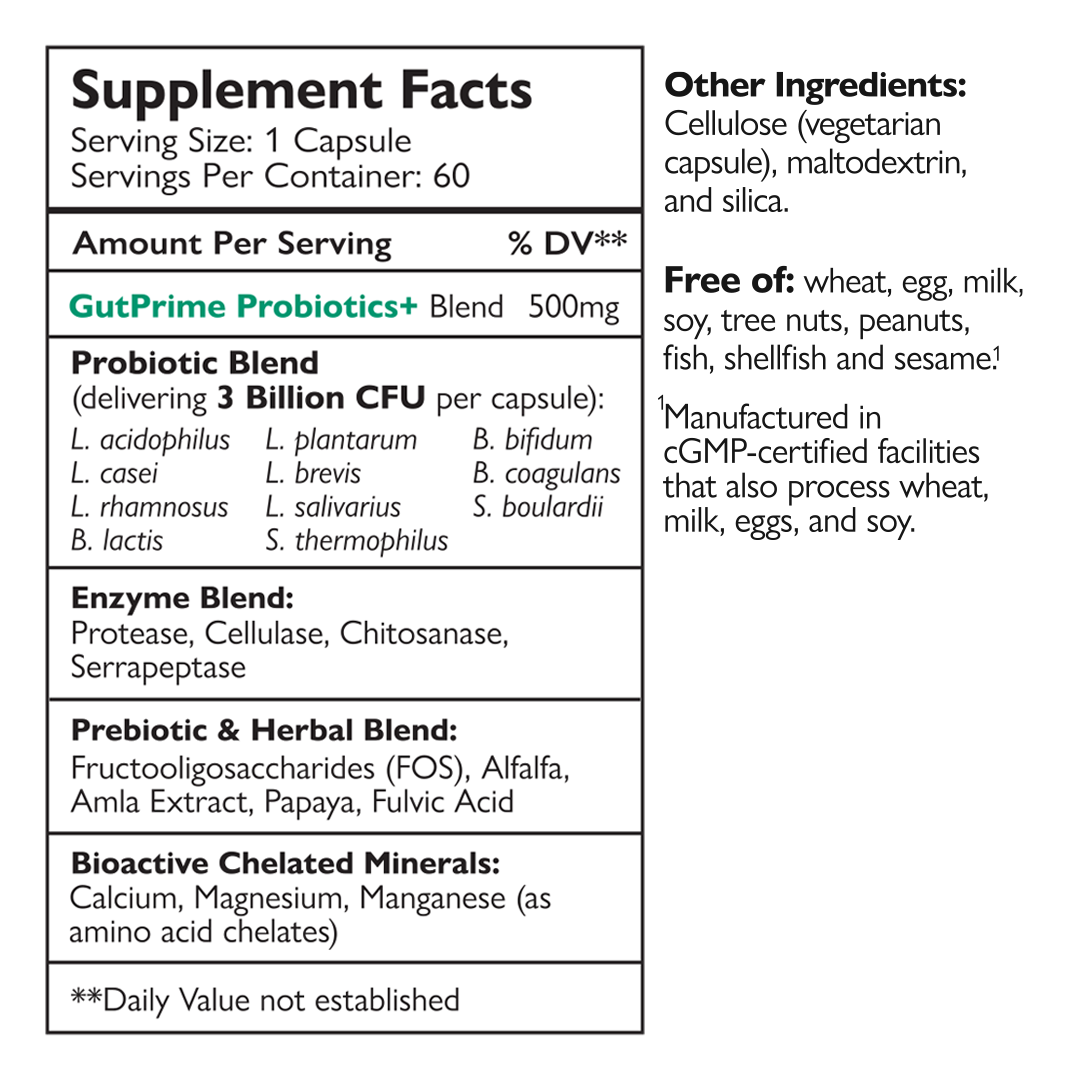 GutPrime Probiotics+