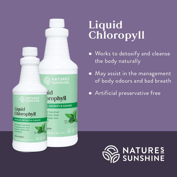 NATURE’S SUNSHINE Liquid Chlorophyll (473 ml)